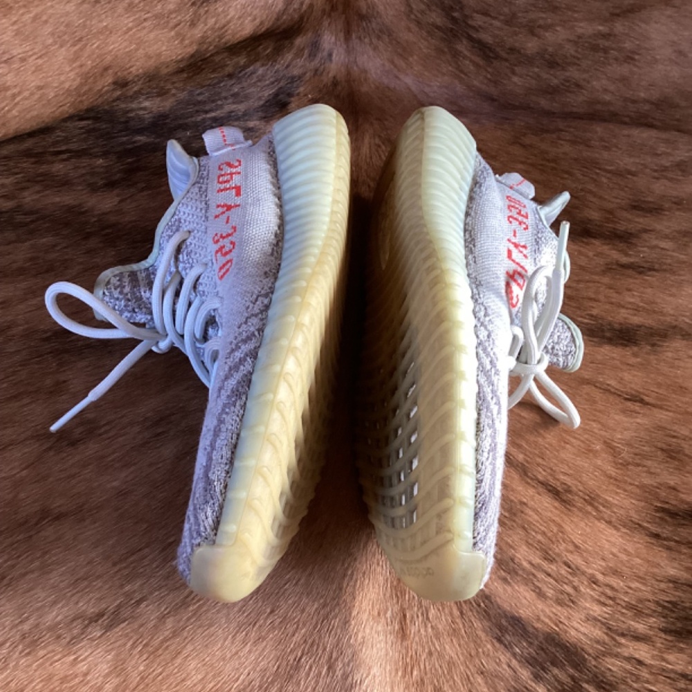 Adidas Yeezy Boost 350 V2 Blue Tint Shoes (Box Included) - Picture 5 of 8